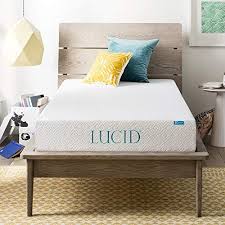 Lucid 8 Inch Gel Infused Memory Foam Mattress Medium Fi Https Www Amazon Com Dp B0050jl42y Ref Cm Memory Foam Mattress Gel Memory Foam Mattress Mattress