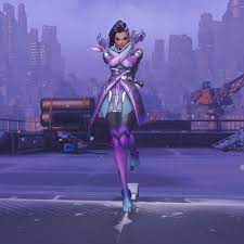 File Sombra Vp Rising Png Sombra Overwatch Space Iphone Wallpaper Overwatch