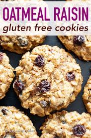 Classic Gluten Free Oatmeal Raisin Cookies Recipe Vegan Dairy Free Gf Bea Cookie Recipes Oatmeal Raisin Vegan Oatmeal Raisin Cookies Raisin Cookie Recipe