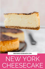 New York Cheesecake Recipe Brown Eyed Baker Recipe Best Dessert Recipes Cheesecake Recipes Cheesecake