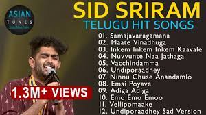 Best tamil songs of sid sriram | collection of fine melodies from sid sriram #sid_sriram #tamil_songs #sid_sriram_hits track list : Sid Sriram 2019 Special Heart Touching Romantic Jukebox Best Telugu Songs Collection Youtube