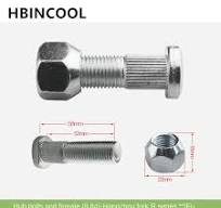 Forklift original factory accessories Hab axle head wheel hub bolt and nut  (HC2-3T) screw for Hangcha R 20-30N/8.8 forklift - AliExpress