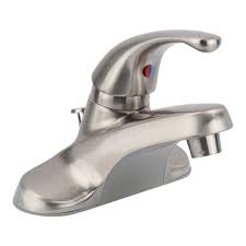 It has a rating of 4.6 with 176 reviews. Plumb Works One Handle 4 Centerset Bathroom Faucet At Menards
