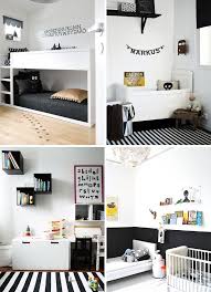 Black And White Kids Room Ideas Black And White Scandinavian Style Kids Rooms Scandinavian Kids Room Ideas Scandinavian Home White Kids Room Monochrome Kids Room Kids Room Interior Design