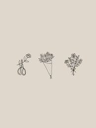 Flower Icons Flower Icons Flower Illustration Aesthetic Desktop Wallpaper