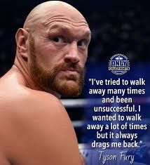 Tyson Fury explains his “love...