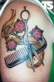 I Want Something Like This On My Wrist Cosmetology Tattoos Hairdresser Tattoos Stylist Tattoos