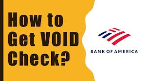 Sometimes the employer will require a voided check to ensure that the account is valid. How To Get A Void Check Online Bank Of America Youtube