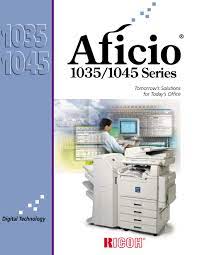 Maybe you would like to learn more about one of these? Ricoh Aficio 1035 Series Brochure Pdf Download Manualslib