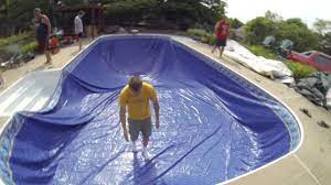 You know what you need! In Ground Pool Liner Install It Yourself Youtube