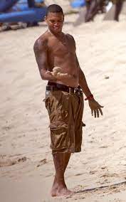 Chris Brown Cargo Shorts Breezy Chris Brown Chris Brown Shirtless Chris Brown