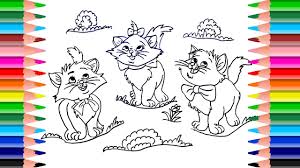 2 625 163 · обсуждают: Three Little Kittens Coloring Page How To Draw Little Kittens Drawings For Children Learn Color Youtube