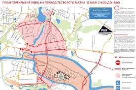 Iz Za Matcha Otkrytiya Na Novom Stadione Reshili Perekryt Centr Kaliningrada Shema Novosti Kaliningrada Novyj Kaliningrad Ru