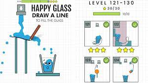 Filling up glasses has never been so fun or challenging. Happy Glass Level 121 To 130 Youtube