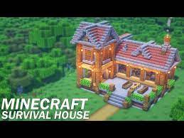 Some serious minecraft blueprints around here! 5 Best Survival Houses In Minecraft 2020