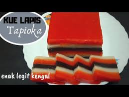 Lalu tambahkan 1 sdt garam. Resep Kue Lapis Tapioka Enak Dan Kenyal By Cintia Kitchen