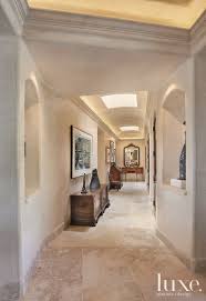 Mostly used on interior walls or ceilings, it mimics the. Traditional Cream Hallway With Venetian Plaster Walls Luxe Interiors Design