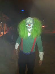 The Evil Clown From It Just Kidding It S Only The Clown At The Haunted Halloween Trail We Went T Scariest Clown Ever Halloween Inspiration Halloween Clown