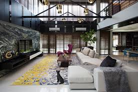 Comfortable modern living room with double height ceiling.fantastic home and interior design ideas for 2020/21luxury living room decor # beautiful formal. Luminous Elevations How To Choose Lighting For Double Height Living Rooms Creativehomex