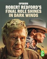 🌄 Before his passing, Robert Redford surprised fans with a rare cameo in  Dark Winds Season 3 — sharing a quiet game of chess with none other than  George R.R. Martin. ♟️✨