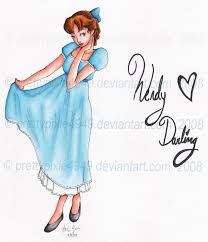 Wendy Darling Peter Pan 1953 Peter Pan And Tinkerbell Peter Pan Nickelodeon Cartoons