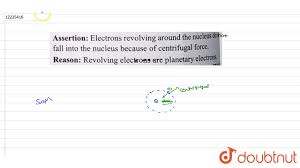 Why Do The Electrons Revolve Around The Nucleus? I Know That The Attraction  Is Due To Electrostatic Force Of Attraction, But Do They Revolve? - Quora