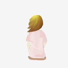 Hand Drawn Sitting Girl Back View Design Hand Drawn Cute Girl Png Transparent Clipart Image And Psd File For Free Download Sitting Girl How To Draw Hands Girl