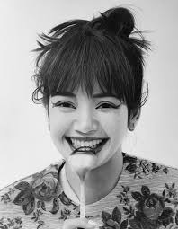 Skull art. Charcoal and graphite