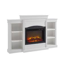 Classic flame cottonwood 47.50 in. White Electric Fireplaces At Lowes Com