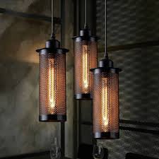 Maybe you would like to learn more about one of these? Luxury Vintage Industrial Pendant Lights Black Hollow Metal Mesh Cage Hanging Lamp Balcony Corridor Restaurant Bar Droplight Fixture Vintage Industrial Pendant Lights Black Hollow Metal Mesh Cage Hanging Lamp Balcony Corridor Restaurant Bar