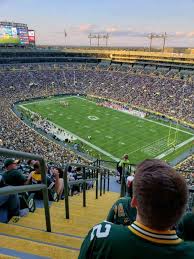 Ticketcity is safe, reliable place to purchase nfl tickets and our unique we can fulfill special ticket requests for premium locations like green bay packers club seats or suites. Lambeau Field Section 734s Home Of Green Bay Packers