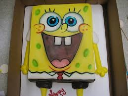 Happy Birthday Cartoon Cake Pictures With Name Shaped Spongebob Squarepants Boys Girls Birthday Cartoon Cake Cartoon Birthday Cake Birthday Cartoon