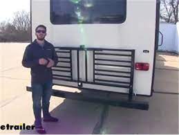 Lippert Components Flip Down Slotted Bike Rack Tailgate Storage System Lippert Rv And Camper Bike Racks Lc243621
