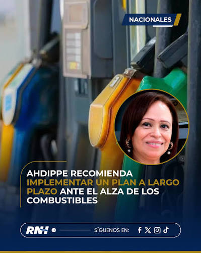 🔵 Nacionales | ⛽ Saraí Silva, representante de AHDIPPE, recomendó implementar un plan a largo plazo para afrontar las alzas de los combustibles y reducir su impacto en la economía de las