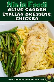Olive Garden Italian Dressing Chicken Ninja Foodi Recipe Recipe In 2020 Italian Dressing Chicken Delicious Salad Dressings Olive Garden Italian Dressing