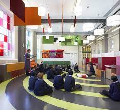Primary School Design London Interior Design Fribly Primary School School Design School Interior