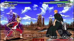 Playable characters · aaroniero arruruerie · byakuya kuchiki · cirucci sanderwicci · dark rukia · dordoni alessandro del socaccio · gantenbainne mosqueda · gin . Game Psp