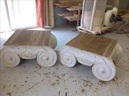 It is derived from 1 of the 3 orders of classical greek architectural dating to the 5th century bc, and we've reproduced it in exacting detail. Hand Made Distressed Ionic Capital Coffee Table By Katherine Park Custommade Com