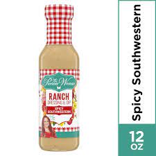 The Pioneer Woman Spicy Southwestern Ranch Salad Dressing Dip 12 Fl Oz Bottle - Walmartcom Ranch Dressing Dip Southwestern Ranch Dressing Ranch Dressing