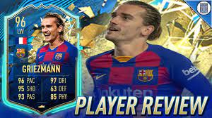 Fifa 21 totw 31 squad confirmed featuring antoine griezmann and martin dubravka. 96 Team Of The Season So Far Griezmann Player Review Totssf Griezmann Fifa 20 Ultimate Team Youtube