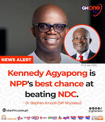 Kennedy Agyapong is NPP's best chance...