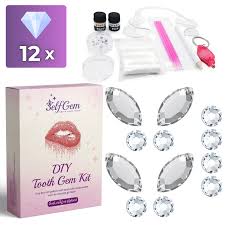 Yondaus 402 Pcs Tooth Gem Kit with Multi-Size Diamonds