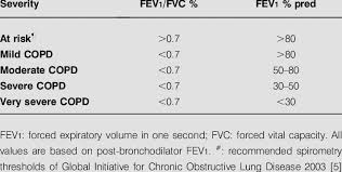 Image result for COPD Staging