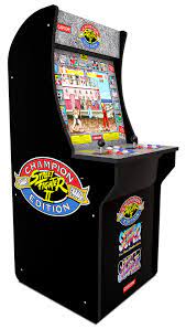Buy cheapest wooden, capcom classic arcade cabinet machine games with 2 up stools and sanwa joysticks at creative arcade. Arcade1up Street Fighter Arcade Cabinet The Brick