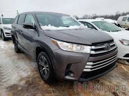 Research the 2019 toyota highlander at cars.com and find specs, pricing, mpg, safety data, photos, videos, reviews and local inventory. Report 5tdzzrfh1ks318661 Toyota Highlander 2019 Gray Gas Price And Damage History