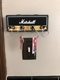 Marshaee Jcm800 Jack Rack 2 0 Includes 4 Keychains Roav Keychain Lost Keys Rack