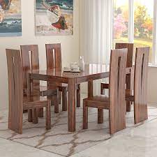 That holds true, contemporary living has imposed itself in nearly every aspect of our lives, and also it really did not exceed also wooden kitchen table and chairs. Charleroi Wooden 6 Seater Dining Table Set Decornation