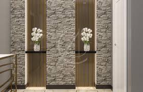 Modern Luxury Indoor Garden Design Riyadh Saudi Arabia Cas Modern Luxury Interior Wall Cladding Interior Hallway Designs
