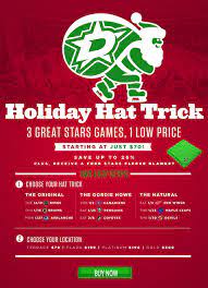 Dallas Stars Holiday Hat Trick Email Holiday Hats Season Ticket Dallas Stars