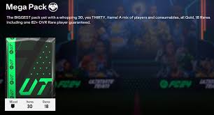 The Mega Pack description could really do with an update, not even close to  the biggest anymore... : rEASportsFC